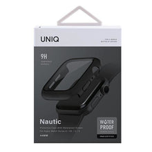 Заредете изображение във визуализатора на галерията – UNIQ etui Nautic Apple Watch Series 4/5/6/SE 44mm czarny/black - TopMag
