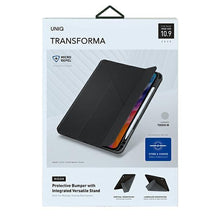 Заредете изображение във визуализатора на галерията – UNIQ etui Transforma Rigor iPad Air 10,9 (2020) szary/charcoal grey Antimicrobial - TopMag
