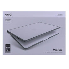 Заредете изображение във визуализатора на галерията – UNIQ etui Venture MacBook Pro 13" (2016 -2020) szary/charcoal frost - TopMag
