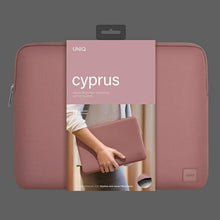 Заредете изображение във визуализатора на галерията – UNIQ torba Cyprus laptop Sleeve 14" różowy/mauve pink Water-resistant Neoprene - TopMag
