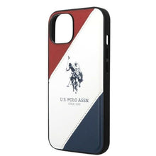 Заредете изображение във визуализатора на галерията – US Polo USHCP14SPSO3 iPhone 14 6.1 "white / white Tricolor Embossed - TopMag
