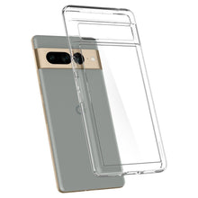 Заредете изображение във визуализатора на галерията – Spigen Ultra Hybrid case for Google Pixel 7 Pro transparent

