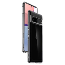 Заредете изображение във визуализатора на галерията – Spigen Ultra Hybrid case for Google Pixel 7 transparent
