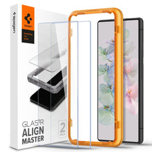 Заредете изображение във визуализатора на галерията – Spigen ALM Glass.TR Slim Google Pixel 7 Tempered Glass 2 pcs.

