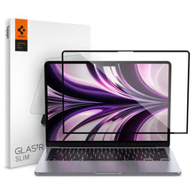 Заредете изображение във визуализатора на галерията – Spigen Glass FC Tempered Glass for Macbook Air 13 "2022 Black - TopMag
