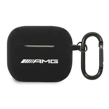 Заредете изображение във визуализатора на галерията – AMG AMA3RBK AirPods 3 cover czarny/black Silicone Big Logo - TopMag
