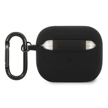 Заредете изображение във визуализатора на галерията – AMG AMA3RBK AirPods 3 cover czarny/black Silicone Big Logo - TopMag
