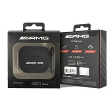 Заредете изображение във визуализатора на галерията – AMG AMA3RBK AirPods 3 cover czarny/black Silicone Big Logo - TopMag
