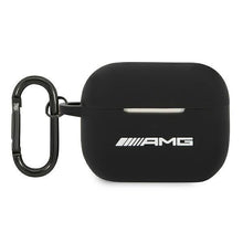 Заредете изображение във визуализатора на галерията – AMG AMAPRBK AirPods Pro cover czarny/black Silicone Big Logo - TopMag
