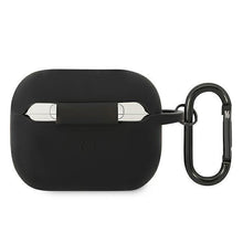 Заредете изображение във визуализатора на галерията – AMG AMAPRBK AirPods Pro cover czarny/black Silicone Big Logo - TopMag
