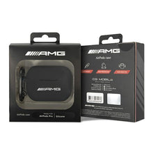 Заредете изображение във визуализатора на галерията – AMG AMAPRBK AirPods Pro cover czarny/black Silicone Big Logo - TopMag
