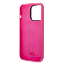 Заредете изображение във визуализатора на галерията – Karl Lagerfeld KLHCP14LSRSGRCF iPhone 14 Pro 6.1 "hardcase pink / pink Silicone RSG - TopMag
