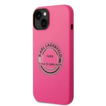 Заредете изображение във визуализатора на галерията – Karl Lagerfeld KLHCP14MSRSGRCF iPhone 14 Plus 6.7 "hardcase pink / pink Silicone RSG - TopMag
