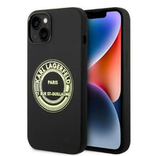 Заредете изображение във визуализатора на галерията – Karl Lagerfeld KLHCP14MSRSGRCK iPhone 14 Plus 6.7 "hardcase black / black Silicone RSG - TopMag
