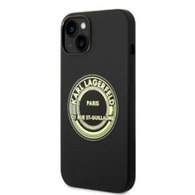 Заредете изображение във визуализатора на галерията – Karl Lagerfeld KLHCP14MSRSGRCK iPhone 14 Plus 6.7 "hardcase black / black Silicone RSG - TopMag
