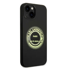 Заредете изображение във визуализатора на галерията – Karl Lagerfeld KLHCP14MSRSGRCK iPhone 14 Plus 6.7 "hardcase black / black Silicone RSG - TopMag
