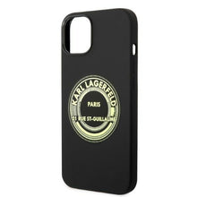 Заредете изображение във визуализатора на галерията – Karl Lagerfeld KLHCP14MSRSGRCK iPhone 14 Plus 6.7 "hardcase black / black Silicone RSG - TopMag
