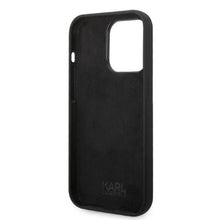 Заредете изображение във визуализатора на галерията – Karl Lagerfeld KLHCP14XSRSGRCK iPhone 14 Pro Max 6.7 "hardcase black / black Silicone RSG - TopMag
