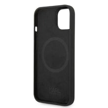 Заредете изображение във визуализатора на галерията – Karl Lagerfeld KLHMP14MSSKCK iPhone 14 Plus 6.7 "hardcase black / black Liquid Silicone Karl &amp; Choupette Magsafe - TopMag
