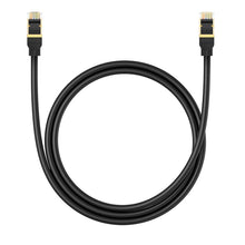 Заредете изображение във визуализатора на галерията – Baseus fast network cable RJ-45 cat.8 40Gbps 1m round - black
