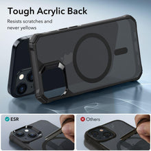 Заредете изображение във визуализатора на галерията – ESR AIR ARMOR HALOLOCK MAGSAFE IPHONE 15 PLUS FROSTED BLACK
