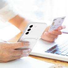 Заредете изображение във визуализатора на галерията – CARD Case for SAMSUNG A35 5G white
