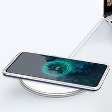 Заредете изображение във визуализатора на галерията – Clear 3in1 case for Samsung Galaxy S23+ silicone cover with frame blue
