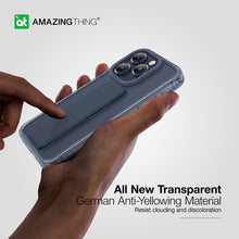 Заредете изображение във визуализатора на галерията – Amazing Thing Titan Pro Holder Case IP156.1PTHBU for Iphone 15 Pro navy with stand
