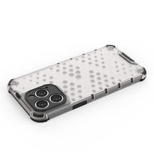 Заредете изображение във визуализатора на галерията – Honeycomb case for iPhone 14 Pro armored hybrid cover black
