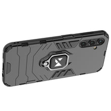Заредете изображение във визуализатора на галерията – Wozinsky Ring Armor case for Samsung Galaxy A14 armored cover magnetic holder ring black
