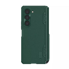 Заредете изображение във визуализатора на галерията – Nillkin Super Frosted Shield Fold Case for Samsung Galaxy Z Fold 5 5G green (bracket)
