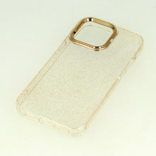 Заредете изображение във визуализатора на галерията – Tel Protect Gold Glitter Case for Iphone 14 gold
