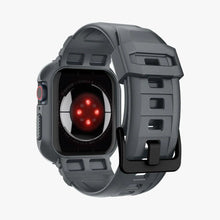 Заредете изображение във визуализатора на галерията – Spigen Rugged Armor Pro Case for Apple Watch 4 / 5 / 6 / 7 / 8 / 9 / SE (44 / 45 mm) - Dark Gray
