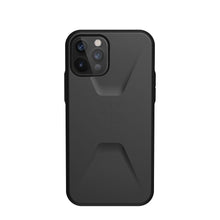 Заредете изображение във визуализатора на галерията – ( UAG ) Urban Armor Gear case Civilian for IPHONE 12 / 12 PRO black
