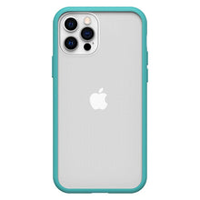 Заредете изображение във визуализатора на галерията – Otterbox case React  for iPhone 12 / 12 PRO blue transparent
