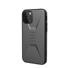 Заредете изображение във визуализатора на галерията – ( UAG ) Urban Armor Gear case Civilian for IPHONE 12 / 12 PRO silver
