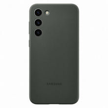 Заредете изображение във визуализатора на галерията – Samsung Silicone Cover for Samsung Galaxy S23+ silicone case khaki (EF-PS916TGEGWW)
