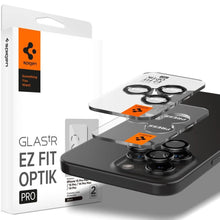 Заредете изображение във визуализатора на галерията – Spigen Glass tR EZ Fit Optik Pro 2 Pack, crystal clear - iPhone 15 Pro/15 Pro Max
