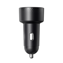 Заредете изображение във визуализатора на галерията – Car charger with voltmeter 53W (USB C, USB) Joyroom JR-CCD01 black
