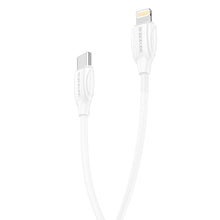 Заредете изображение във визуализатора на галерията – Borofone Cable BX19 Double-speed - Type C to Lightning - PD 20W 3A 2 metres white

