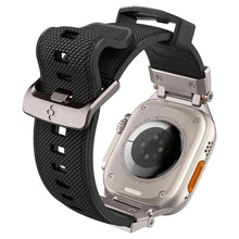 Заредете изображение във визуализатора на галерията – Spigen DURAPRO ARMOR Apple Watch 4 / 5 / 6 / 7 / 8 / 9 / SE / ULTRA (42 / 44 / 45 / 49 MM) BLACK
