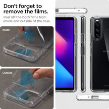 Заредете изображение във визуализатора на галерията – Spigen ultra hybrid case for sony xperia 10 iv transaprent - TopMag
