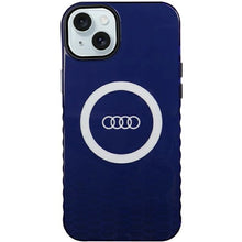 Заредете изображение във визуализатора на галерията – Audi IML Big Logo MagSafe case for iPhone 15 Plus / 14 Plus - blue
