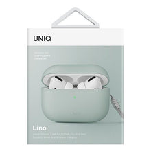 Заредете изображение във визуализатора на галерията – Uniq case Lino AirPods Pro 2 gen Silicone mint/mint green
