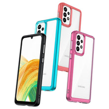 Заредете изображение във визуализатора на галерията – Outer Space Case for Samsung Galaxy A33 5G cover with a flexible frame blue

