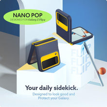 Заредете изображение във визуализатора на галерията – CASEOLOGY NANO POP GALAXY Z Flip 4 BLUEBERRY NAVY - TopMag
