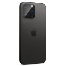 Заредете изображение във визуализатора на галерията – Spigen Optik. TR Camera Protector Camera tempered glass (2 pcs) iPhone 14 Pro / 14 Pro Max black - TopMag
