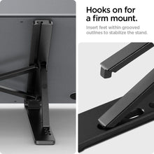 Заредете изображение във визуализатора на галерията – Spigen LD201 UNIVERSAL LAPTOP STAND BLACK

