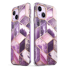 Заредете изображение във визуализатора на галерията – Supcase COSMO IPHONE 14 PLUS MARBLE PURPLE - TopMag
