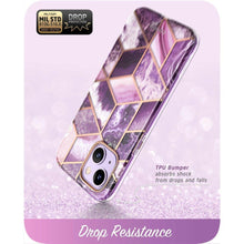 Заредете изображение във визуализатора на галерията – Supcase COSMO IPHONE 14 PLUS MARBLE PURPLE - TopMag
